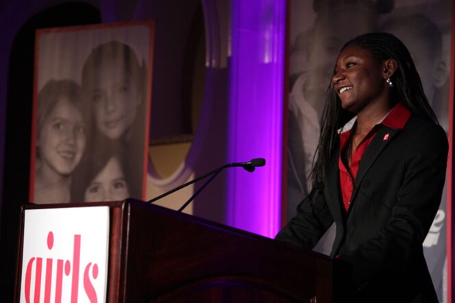 Young Lady Speaking